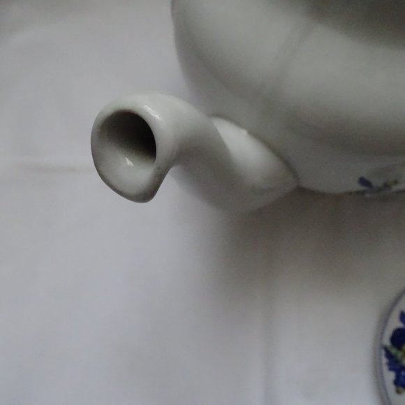 Spode Copeland England Blue Bird Teapot Vintage British Ceramics - Picture 6 of 9